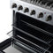 FORNO Marco 30" 4.32 cu. ft. Dual Fuel Range in Stainless Steel with 4 Sealed Burners, FFSGS6197-30