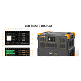 PECRON E3600LFP Portable Power Station 3600W 3072Wh