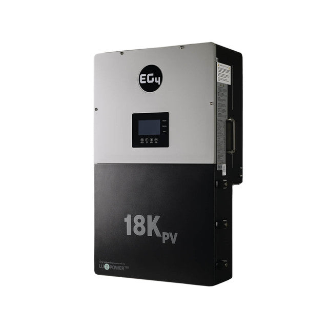 EG4 18kPV Hybrid Inverter | EG4-18kPV-12LV | 48V Split Phase 120/240VAC | UL1741, CEC