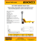 Ekko A25 Manual Pallet Jack 5500lbs., Capacity
