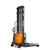 Ekko EA15A-138 3300lbs. Semi-Electric Straddle Stacker