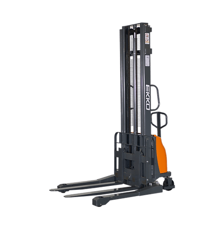 Ekko EA15A-138 3300lbs. Semi-Electric Straddle Stacker