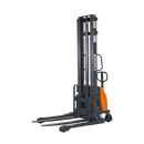 Ekko EA15A 3300lbs Semi-Electric Straddle Stacker