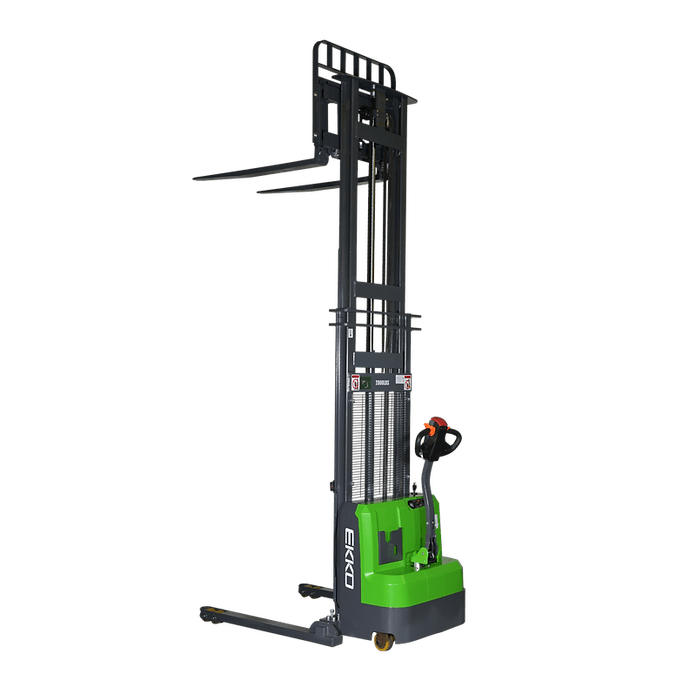 Ekko EB14CS-118Li 3000 lb. Lithium Straddle Stacker