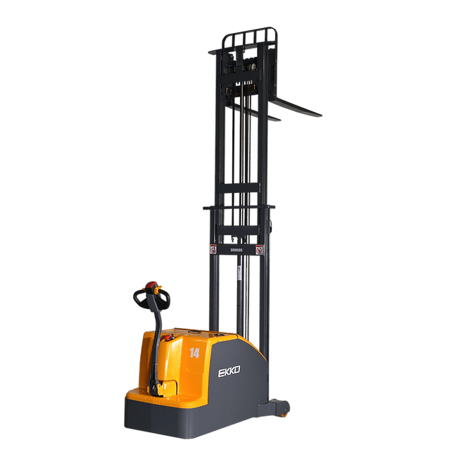 Ekko EK14C-130 3000 lb Counterbalanced Walkie Stacker