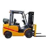 Ekko EK25TLP Forklift with solid pneumatic tires 5000 lbs., cap.