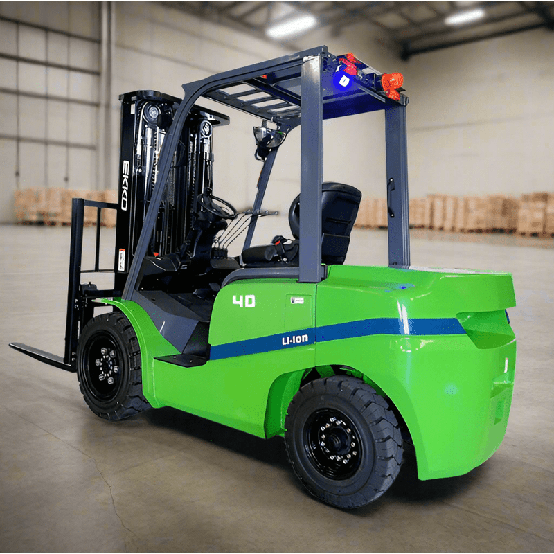 Ekko EK40GT-Li Lithium Powered Forklift, 8500 lbs Cap., 185" Lift Ht