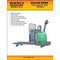 Ekko EP30A-LI Lithium Rider Pallet Jack 6600lbs. Capacity