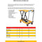 Ekko T15 Scissor Lift Table Cart 330 lb Capacity