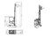 Ekko 3-Wheel Electric Forklift EK15A-189LI