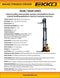 Ekko Full Powered Straddle Stacker EB18E