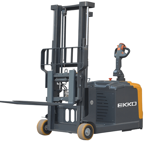 Ekko Fully Powered Counterbalanced Walkie Stacker SIDE-SHIFTING EK14S-130
