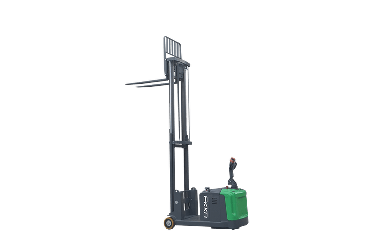 Ekko Lithium Counterbalanced Walkie Stacker SIDE-SHIFTING EK14S-130LI