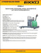 Ekko Lithium Rider Pallet Jack EP30ALI