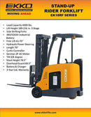 Ekko Stand-up Rider Forklift EK18RF