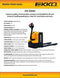 Ekko Walkie Pallet Jack EP20E