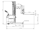 Ekko Walkie Reach Truck ER15L