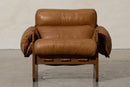 Valencia Eddie Leather Armchair, Cognac