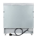 FORNO Paolo 36" 5.44 cu. ft. Freestanding Electric Range with True Convection Oven in White with Antique Brass Accents, FFSEL6011-36WHT