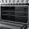 FORNO Paolo 36" 5.44 cu. ft. Freestanding Electric Range with True Convection Oven in Stainless Steel, FFSEL6011-36