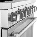 FORNO Paolo 36" 5.44 cu. ft. Freestanding Electric Range with True Convection Oven in Stainless Steel, FFSEL6011-36