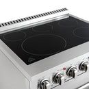 FORNO Paolo 30" 4.38 cu. ft. Freestanding Electric Range in Stainless Steel, FFSEL6011-30