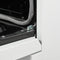 FORNO Paolo 30" 4.38 cu. ft. Freestanding Electric Range in White with Antique Brass Handles, FFSEL6011-30WHT