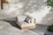 Valencia Elise Fabric Sectional Outdoor Corner Piece, Beige