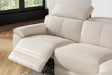 Ellie Leather Corner Sectional Sofa