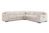Ellie Leather Corner Sectional Sofa