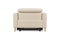 Valencia Elodie Top Grain Leather Recliner Single Seat Sofa, Beige