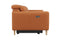 Valencia Elodie Top Grain Leather Loveseat Dual Recliners, Cognac