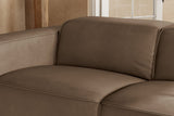 Emery Leather Recliner Sectional Sofa