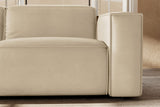 Emery Leather Recliner Sectional Sofa