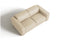 Valencia Emery Leather Recliner Loveseat Sofa, Beige