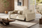 Valencia Emery Leather Recliner Loveseat Sofa, Beige