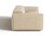 Valencia Emery Leather Recliner Loveseat Sofa, Beige