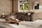 Valencia Emery Leather Sectional Sofa, Recliner Three Seats with Left Chaise, Brown