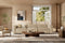 Valencia Emery Leather Recliner Three Seats Sofa, Beige