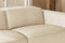 Valencia Emery Leather Recliner Three Seats Sofa, Beige