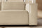 Valencia Emery Leather Recliner Three Seats Sofa, Beige