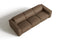 Valencia Emery Leather Recliner Three Seats Sofa, Brown