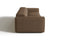 Valencia Emery Leather Recliner Three Seats Sofa, Brown