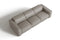Valencia Emery Leather Recliner Three Seats Sofa, Light Grey