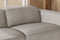 Valencia Emery Leather Recliner Three Seats Sofa, Light Grey