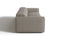 Valencia Emery Leather Recliner Three Seats Sofa, Light Grey