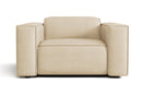 Valencia Emery Top Grain Leather Recliner Seat, Beige