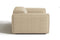 Valencia Emery Top Grain Leather Recliner Seat, Beige