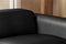 Valencia Emery Top Grain Leather Recliner Seat, Black