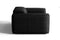 Valencia Emery Top Grain Leather Recliner Seat, Black